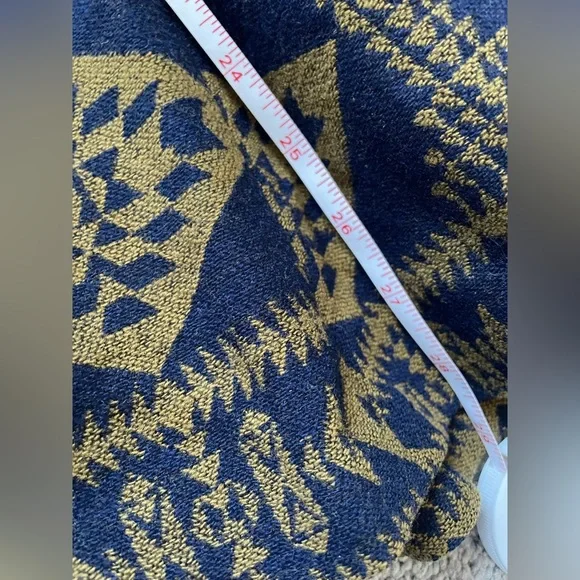 NWT Pendleton virgin wool Aztec print mermaid Midi Skirt - Picture 6 of 7